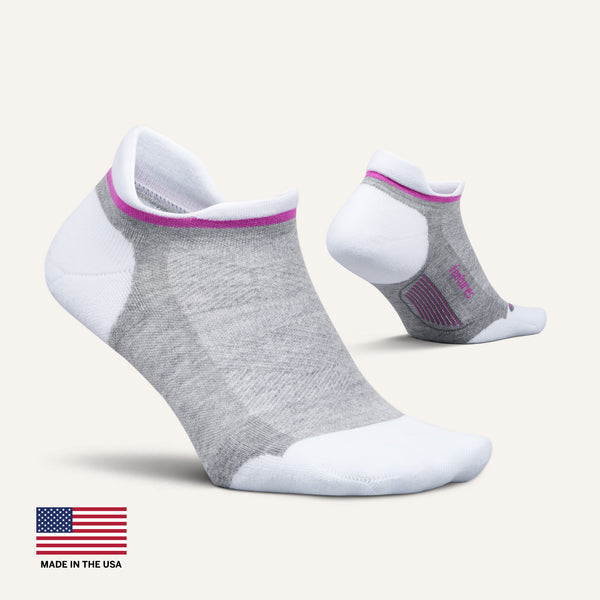 Feetures Elite Golf Max Cushion Tab Iron Gray