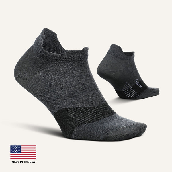 Feetures Merino 10 Max Cushion Tab White