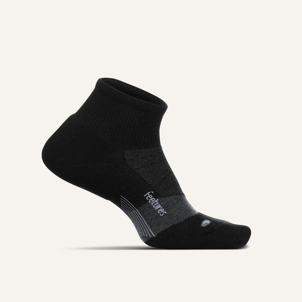 feetures Merino 10 Ultra Light Quarter charcoal
