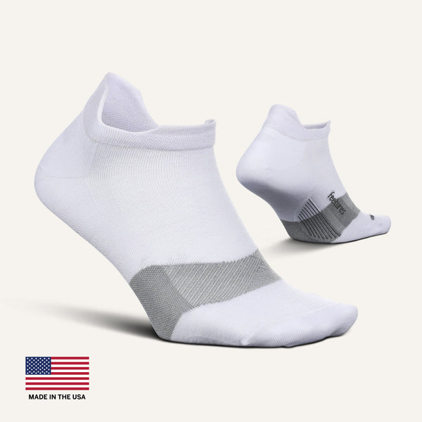 Feetures Merino 10 Ultra Light Tab White