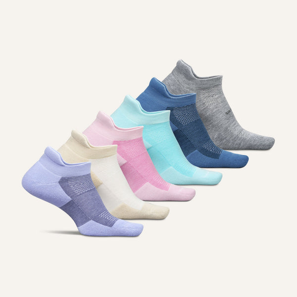 feetures High Performance Max Cushion Tab 6 Pack inspire mix