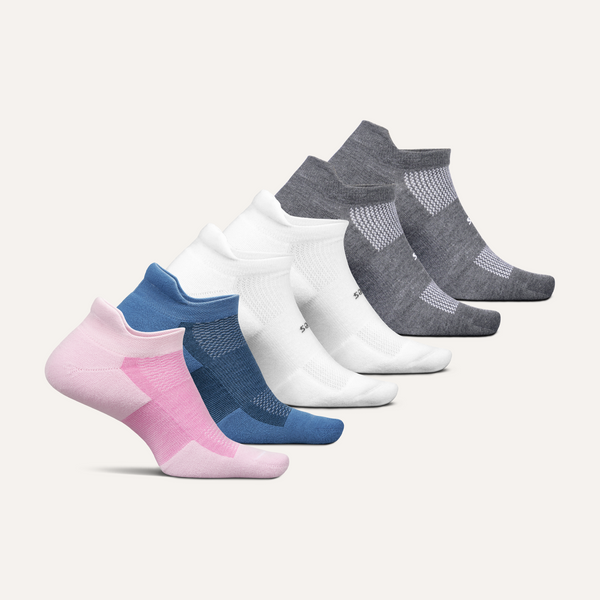 Feetures High Performance Ultra Light Tab 6 Pack Basic Mix