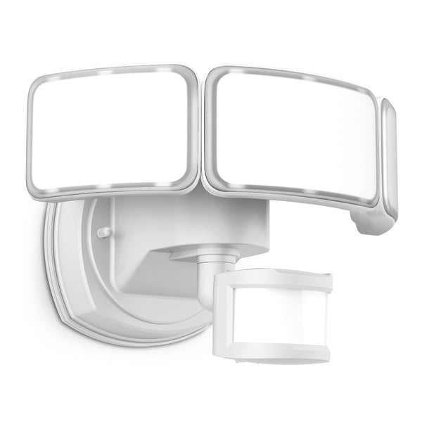 Feit Electric 10.5 In. 46W Daylight (5000K) Dimmable White LED Triple Head Motion Security Flood Light