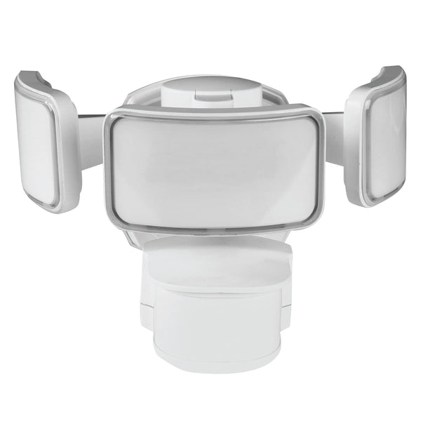 feit electric 10.5 in. 46W Daylight (5000K) Dimmable White LED Triple Head Motion Security Flood Light