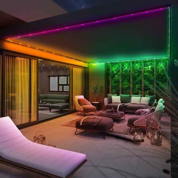 Feit Electric 100 Ft. LED Color Chasing And Tunable White Tape Light With Remote