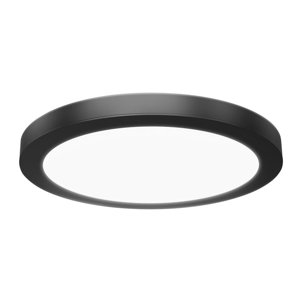 feit electric 13 in. 15W Selectable White Edge-lit Black LED Light Fixture