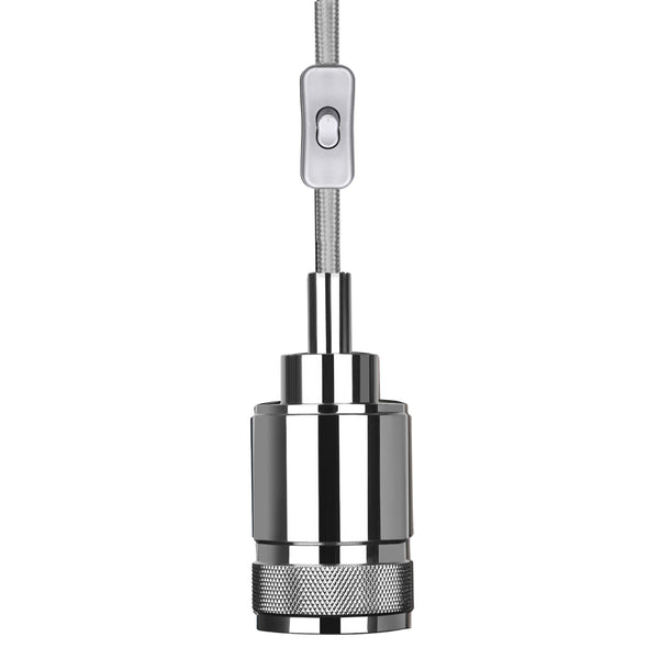 feit electric 15 ft. Chrome Plug-in or Hardwire Pendant