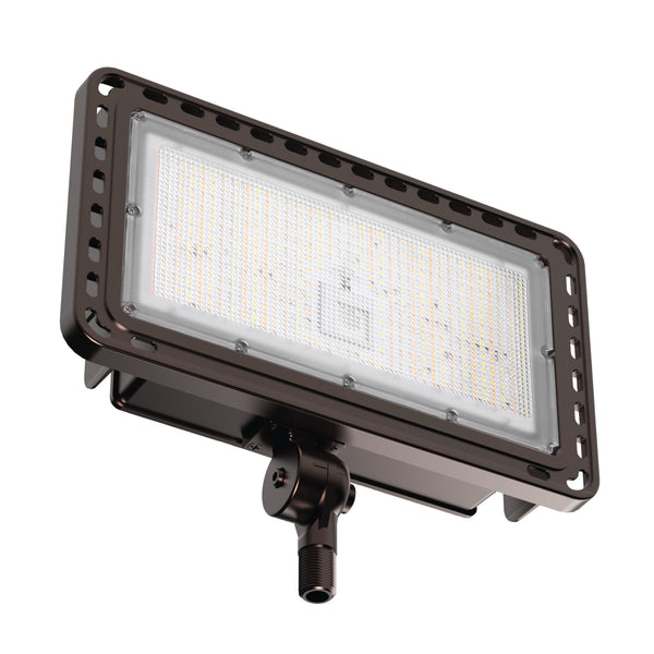 feit electric 15000/10000/5000 Lumens Adjustable White Commercial Flood Light Bronze