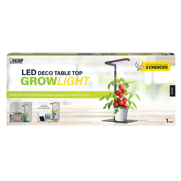 Feit Electric 17 In. Black Finish Tabletop LED Grow Light