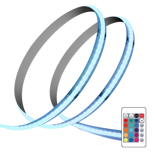 Feit Electric 20 Ft. Indoor Continuous Color Tape Light With Remote