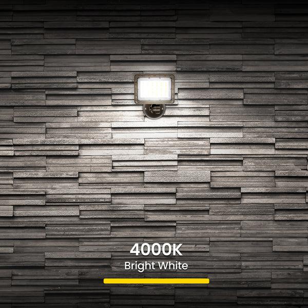 Feit Electric 3000/2000/1000 Lumens Bright White (4000K) Commercial Flood Light Bronze