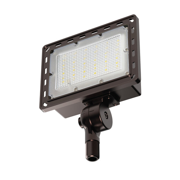 feit electric 3000/2000/1000 Lumens Bright White (4000K) Commercial Flood Light Bronze