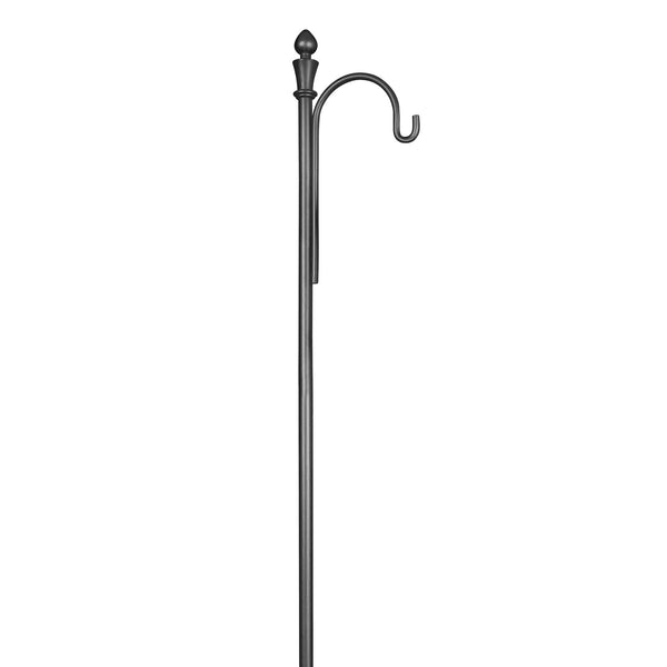 feit electric 4 ft. Black Adjustable Shepherd's Hook