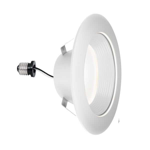 feit electric 4 in. 7.7W (50W Replacement) Selectable White Deep Baffle Recessed LED Downlight