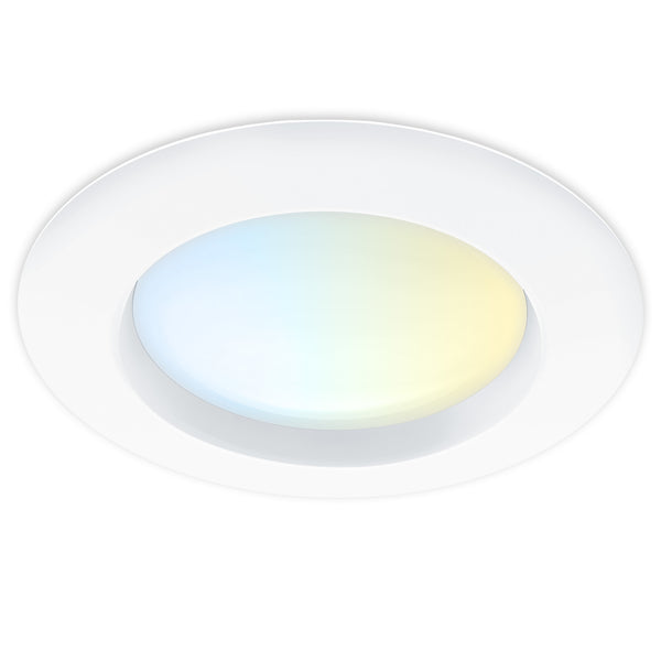 Feit Electric 4 In. 75W Replacement Adjustable White Enhance Dimmable LED Recessed Downlight (4-Pack)