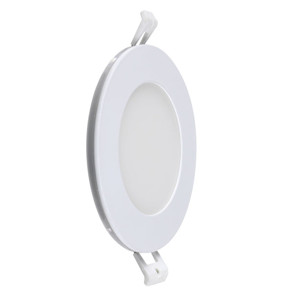 Feit Electric 4 In. Tethered J-Box Adjustable White LED Downlight With Night Light Mode