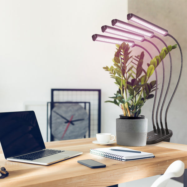 Feit Electric 40W Adjustable Spectrum Flexible Head LED Grow Light With Clamp