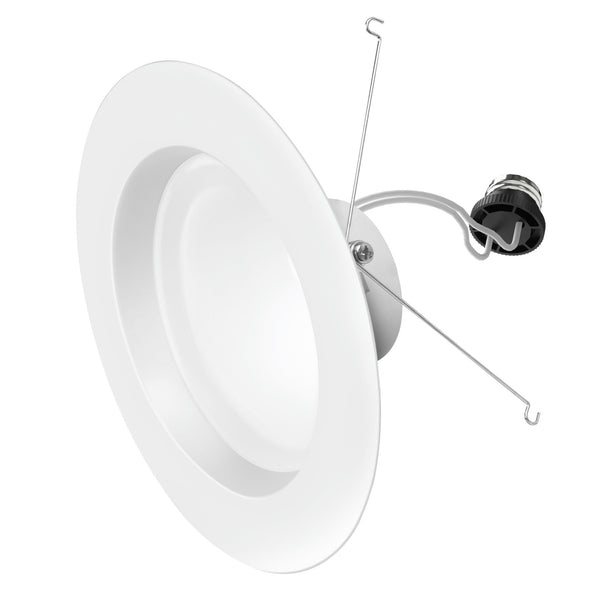 feit electric 5-6 in. 14.3W (120W Replacement) Color Selectable (5CCT) High Output LED Recessed Downlight (4-Pack)