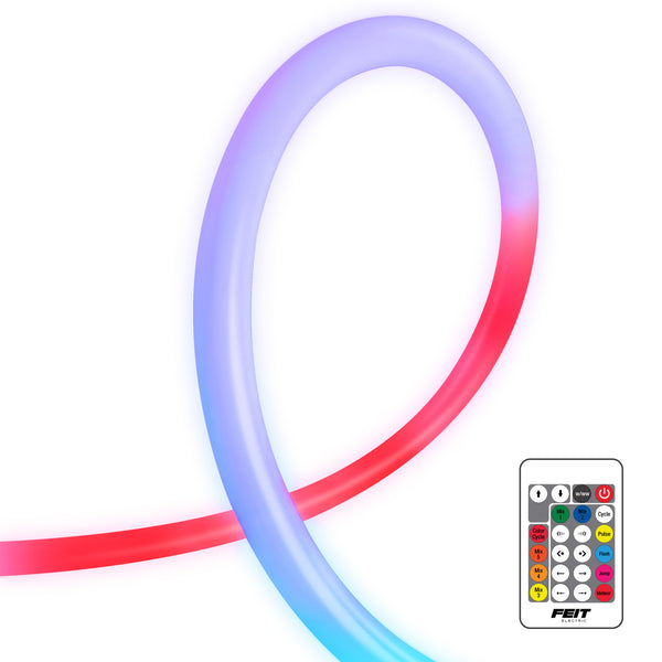 Feit Electric 5 Ft. LED 360° Color Chasing Neon Light With Remote