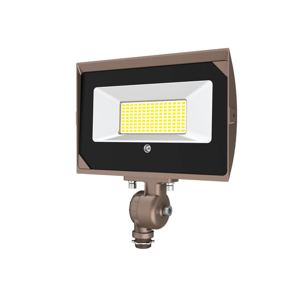feit electric 50W 4000K 5600 Lumens Bronze LED Flood Light (2-Pack)