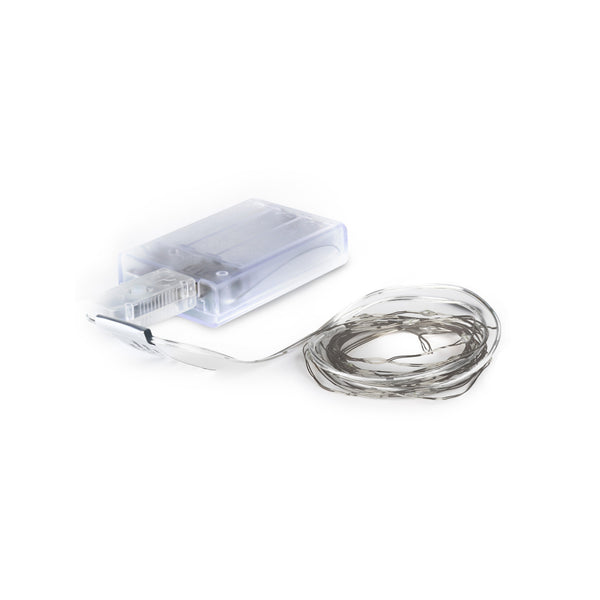 feit electric 6 ft. Silver Wire Fairy String Light (6-Pack)