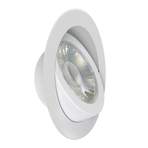 Feit Electric 6 In. Adjustable White Adjustable Angle Recessed LED Downlight