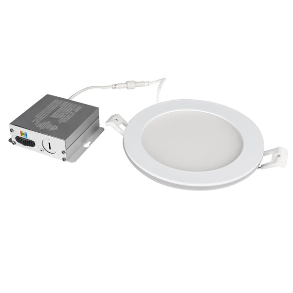 feit electric 6 in. Tethered J-Box Selectable White (5CCT) High Output LED Downlight With Night Light Mode