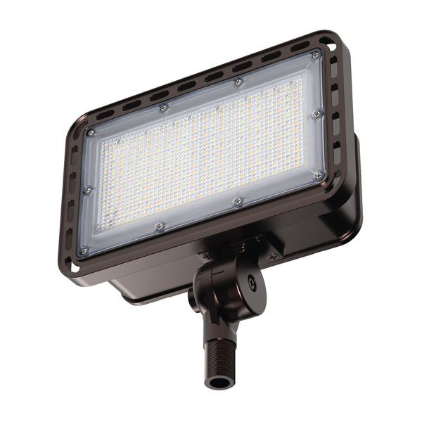 feit electric 8000/6000/4000 Lumens Adjustable White Commercial Flood Light Bronze