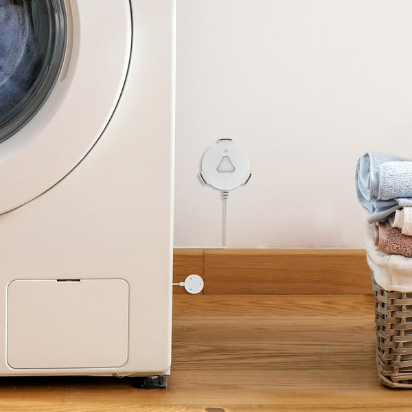 Feit Electric Battery-Powered Smart Home Wi-Fi Connected Wireless Water Sensor No Hub Required