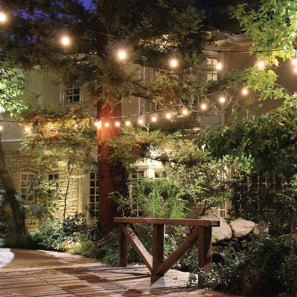 Feit Electric 30-Foot LED S14 Amber String Lights