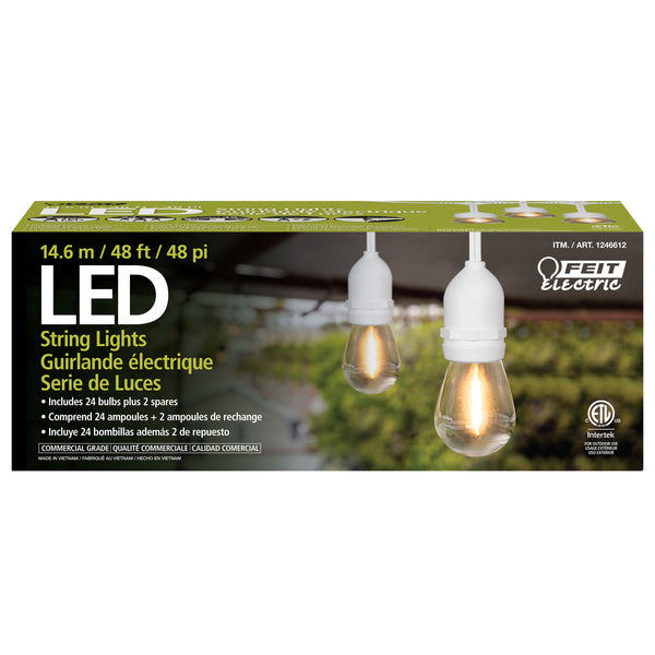 Feit Electric 48 Ft. LED String Lights (2-Pack)
