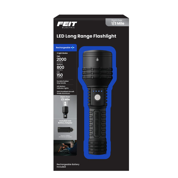Feit Electric 7.5 In. LED Long Range Flashlight