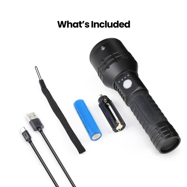 Feit Electric 7.5 In. LED Long Range Flashlight