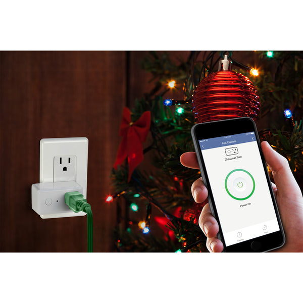 Feit Electric Indoor Smart Wi-Fi Wall Plug Alexa / Google