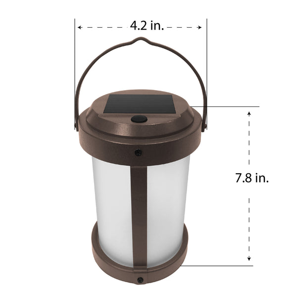 Feit Electric OneSync Landscape LED Round Solar Lantern