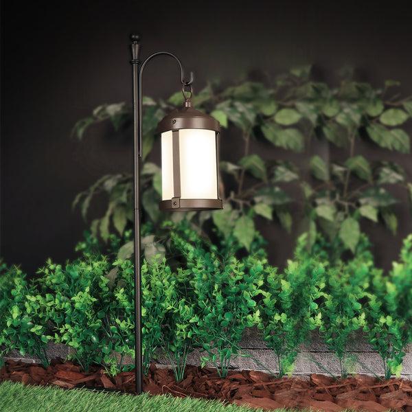 Feit Electric OneSync Landscape LED Round Solar Lantern