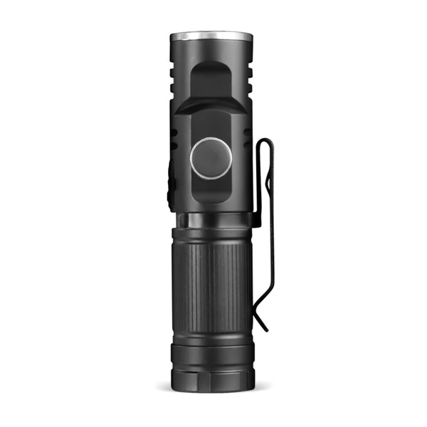 Feit Electric Rechargeable LED Pivot Flashlight With Magnetic Base And Clip