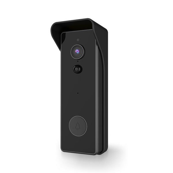 feit electric Wired or Battery-Powered Smart Wi-Fi Video Doorbell Camera with Motion Detection and Two-Way Audio