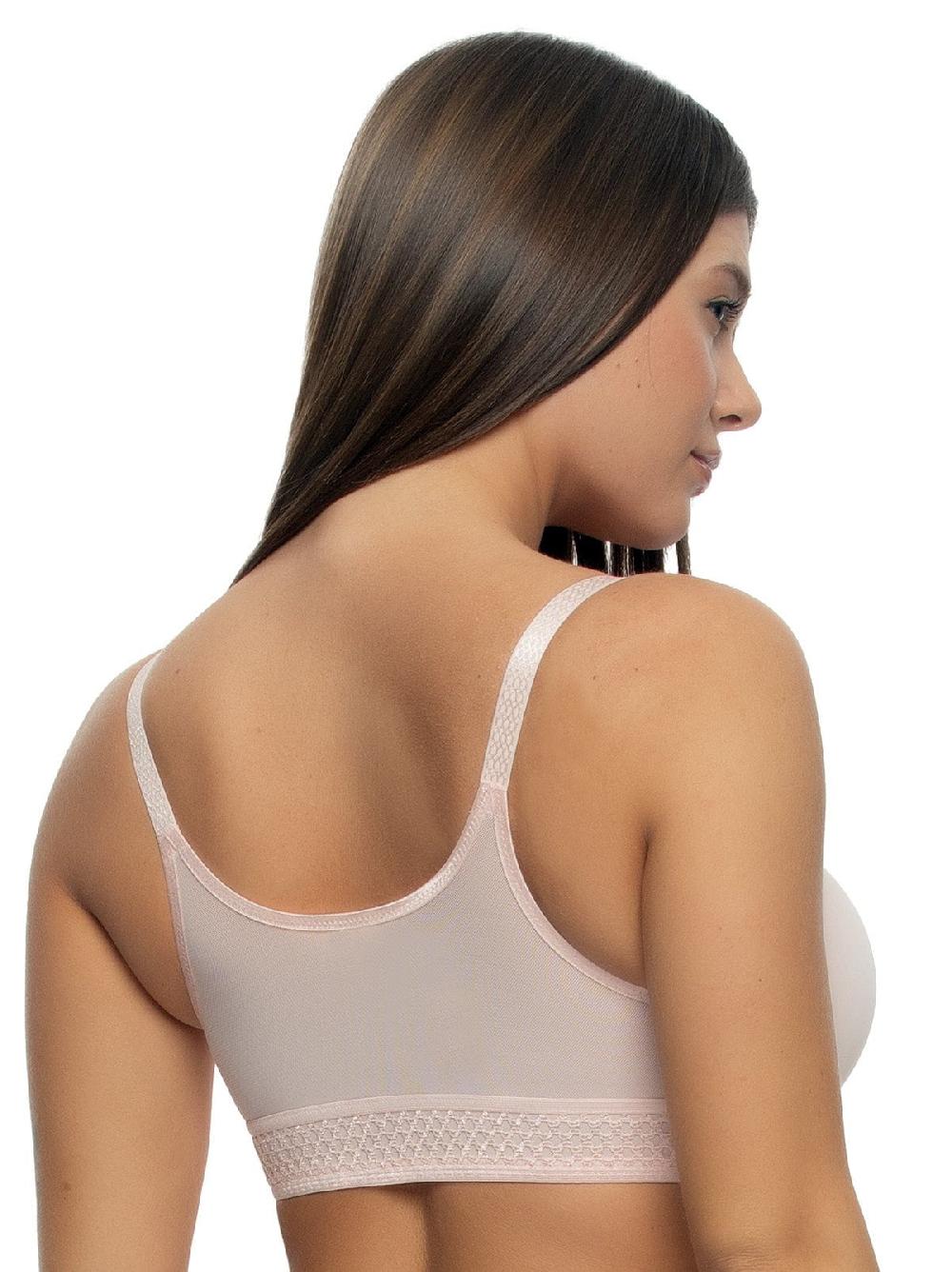 Felina Body Soft Back Smoothing Front Close T-Shirt Bra