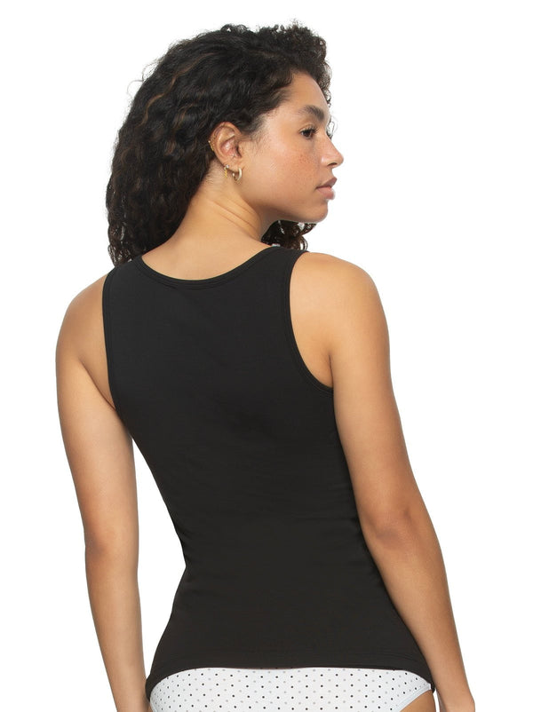 Felina Cotton Modal Stretch Layering Tank Top 2-Pack