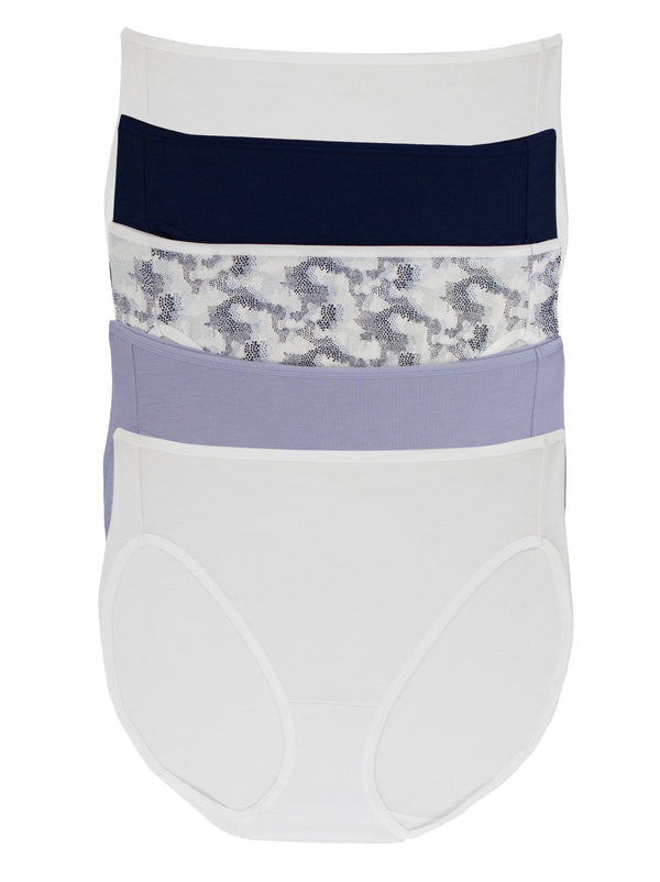 felina Cotton Modal Full Coverage Hi-Cut 5-Pack