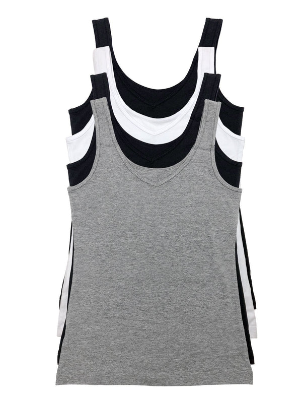 felina Cotton Modal Reversible Tank Top 4-Pack