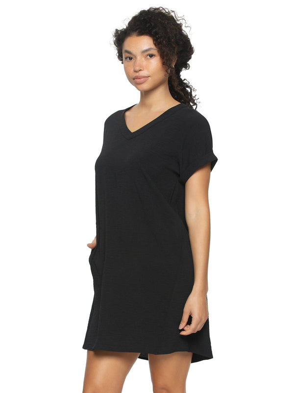 felina Cruise Short Sleeve Pocket Dress