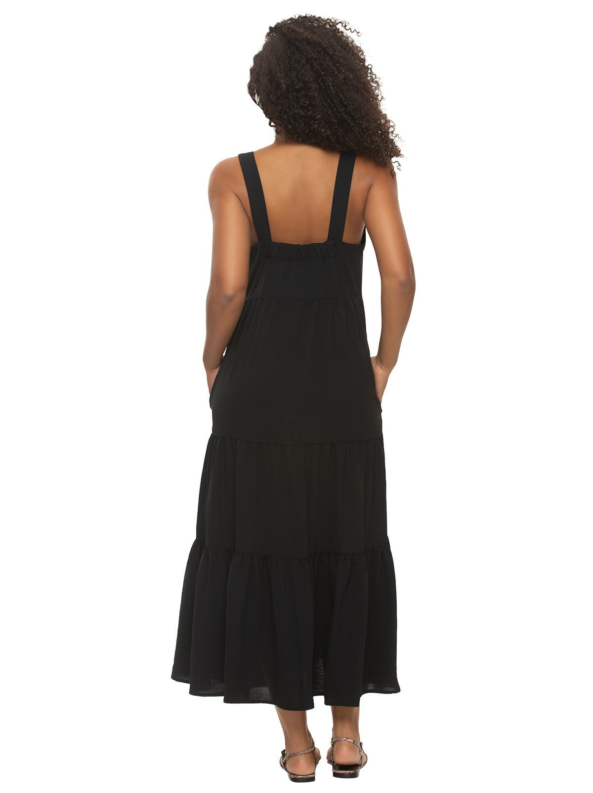 Felina Cruise Tiered Maxi Sundress