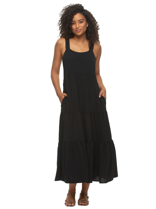 felina Cruise Tiered Maxi Sundress