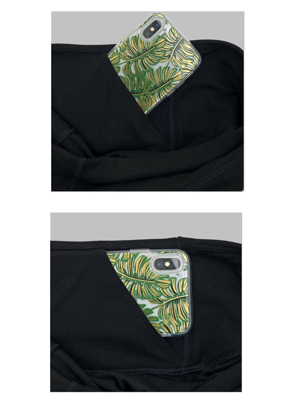 Felina High-Waisted Leggings W/ Hidden Pockets