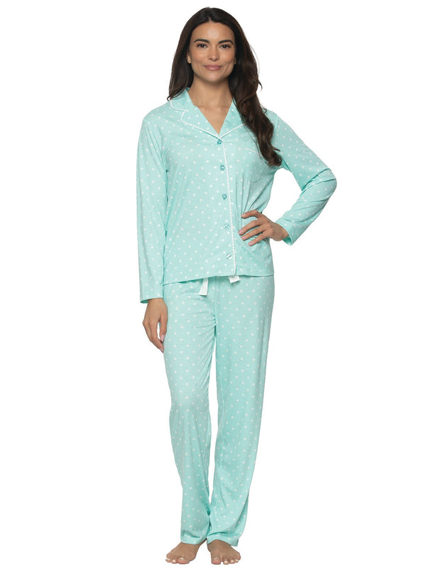 felina Jessie Long Sleeve Pajama Set