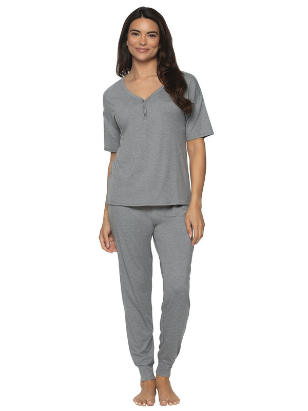felina Jessie Short Sleeve Pajama Set