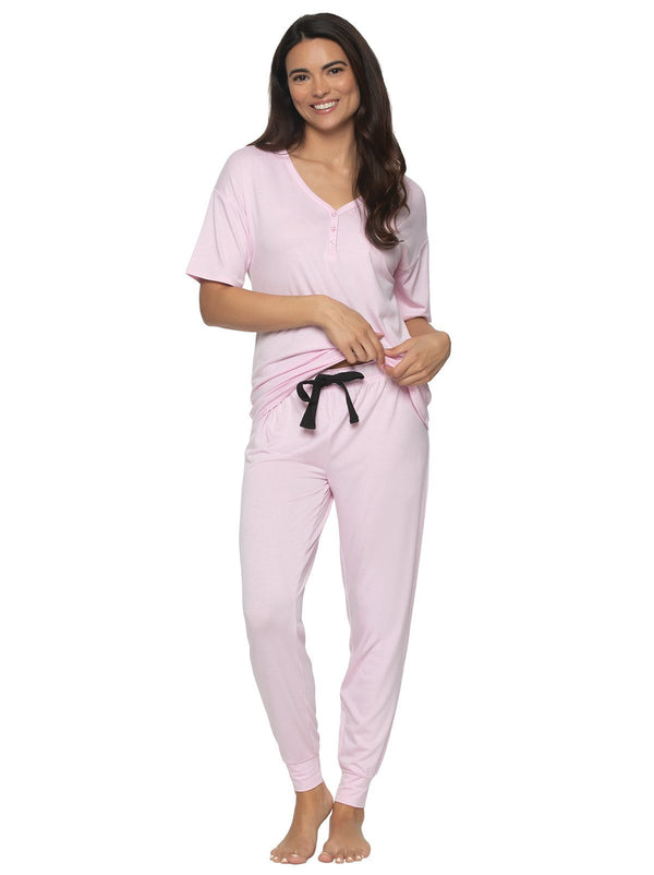 felina Jessie Short Sleeve Pajama Set