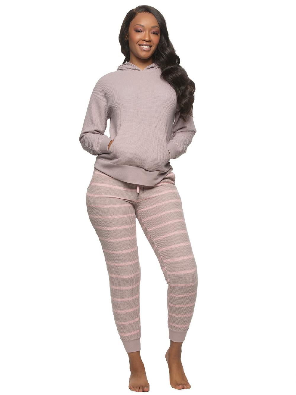 Felina Jolie 2-Piece Hoodie & Jogger Lounge Set